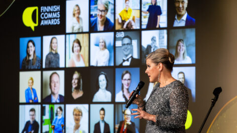 Finnish Comms Awardsin 104 hakemuksesta shortlistalle töitä 19 eri toimistosta, voittajat palkitaan 16.11.2023