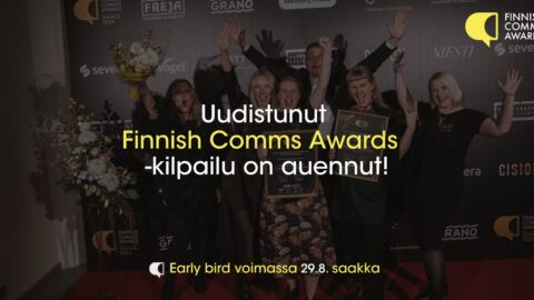 Finnish Comms Awards 2025 sai uusia kategorioita – strategiset palvelut ja viestinnän luovat toteutukset nostetaan aiempaa laajemmin esiin