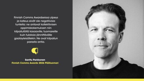 Ylpeys ja kateus ovat Finnish Comms Awardsin parasta antia