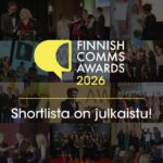 Finnish Comms Awards juhlii 15 vuotta – tässä ovat vuoden 2026 finalistit